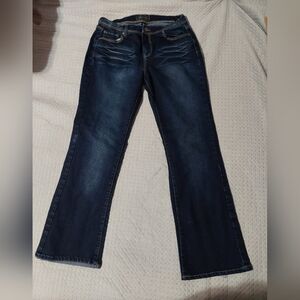 Cato Premium Deep Blue Flare Jeans Size 12